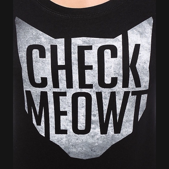 Check Meowt T-Shirt - Picture 5 of 5